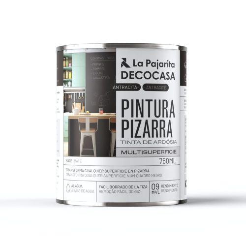 LA PAJARITA Fekete Táblafesték (750 ml)