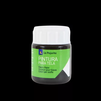   LA PAJARITA Black - Transzparens Fekete Textilfesték (25 ml)