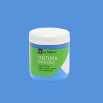 LA PAJARITA Cyan - Transzparens Kék Textilfesték (250 ml)