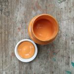 LA PAJARITA Sunset, narancssárga színű krétafesték