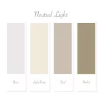 LA PAJARITA Light Beige krétafesték falra