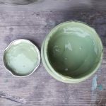 LA PAJARITA Green Grey fűzöld tojáshéj festék