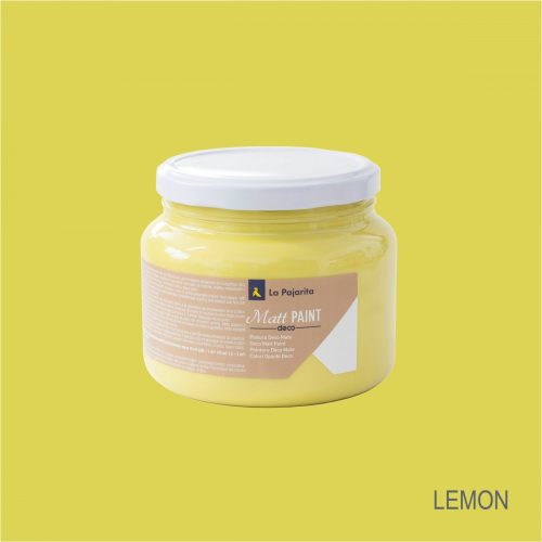 LA PAJARITA Lemon - Citromsárga Matt Festék (500 ml)