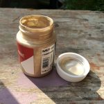 LA PAJARITA Champagne pezsgő metál akrilfesték