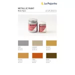 LA PAJARITA Copper réz metál akrilfesték