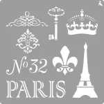 LA PAJARITA Paris stencil