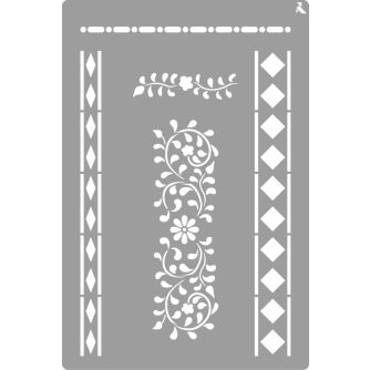 LA PAJARITA Deco stencil