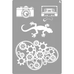 LA PAJARITA Indie stencil