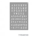 LA PAJARITA Írógép stencil