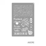 LA PAJARITA Amore stencil