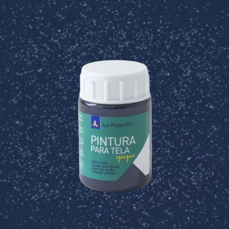   LA PAJARITA Metallic Blueing Black - Élénk Kékesfekete Metál Textilfesték (35 ml)