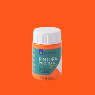   LA PAJARITA Orange Fluor - Élénk Neon Narancs Textilfesték (35 ml)