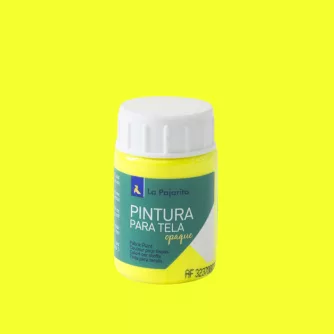   LA PAJARITA Yellow Fluor - Élénk Neon Sárga Textilfesték (35 ml)