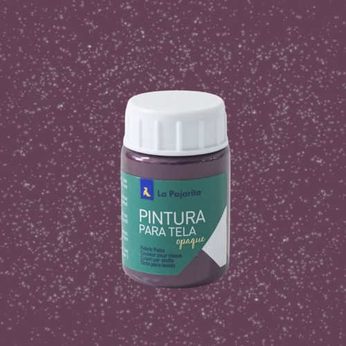 LA PAJARITA Metallic Prune - Élénk Szilva Metál Textilfesték (35 ml)