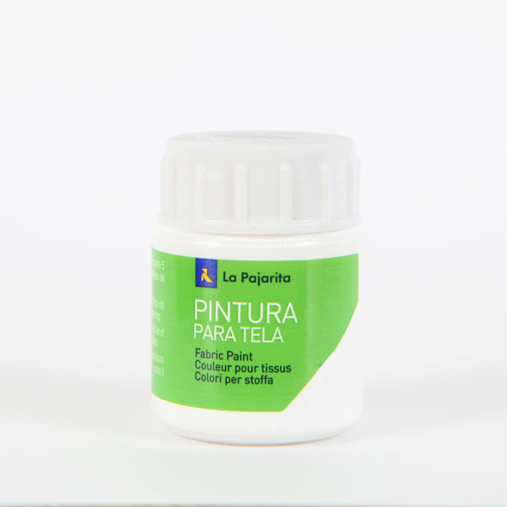 LA PAJARITA White - Transzparens Fehér Textilfesték (25 ml)