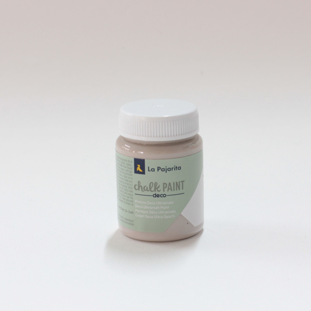 LA PAJARITA Smooth Grey - Bársonyszürke Krétafesték (75 ml)