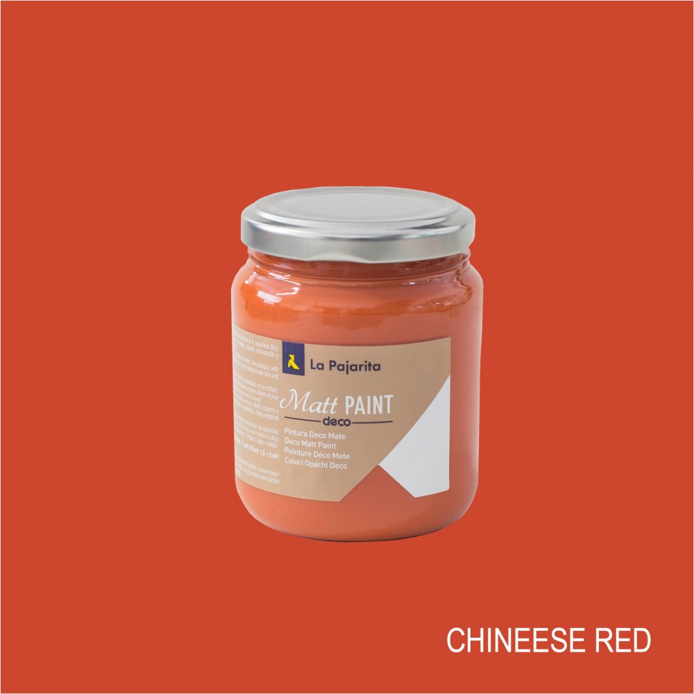 LA PAJARITA Chinese Red - Sötét Narancs Matt Festék